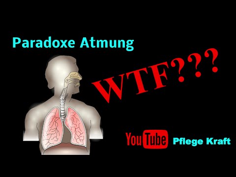 Was bedeutet paradoxe Atmung?