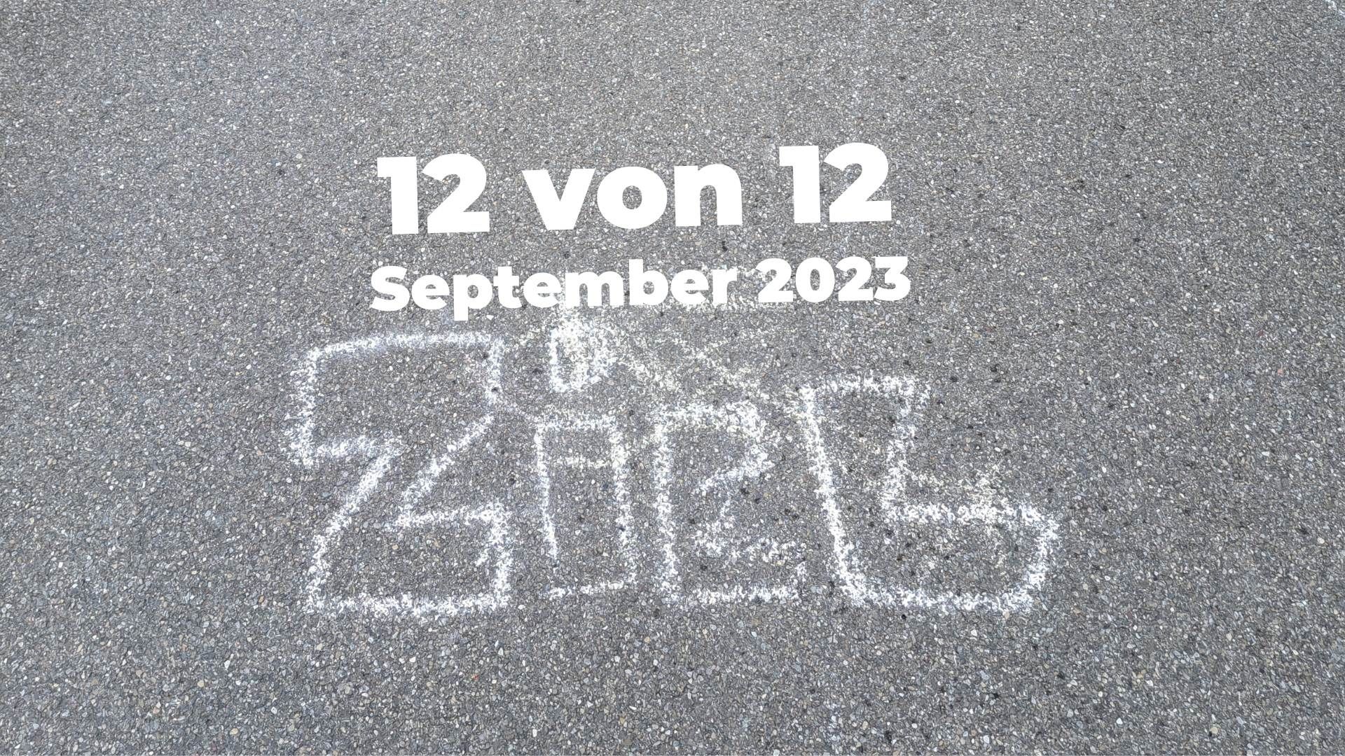 12 von 12 im September 2023: Mit dem Ziel starten und beim Start ankommen