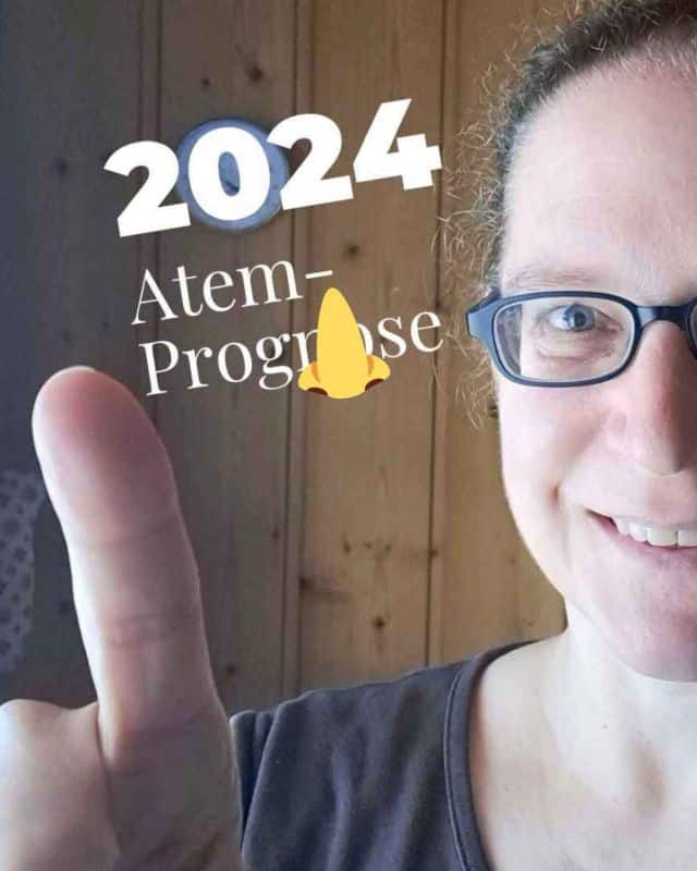 2024 Atem-Prognase mit Selfie von Susanne