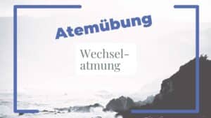 Grafik: Atemübung. Wechselatmung