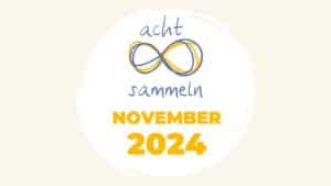 Titelgrafik 8sammeln November 2024