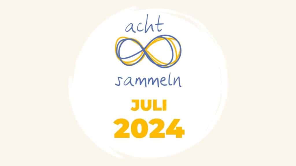 Titelgrafik 8sammeln Juli 2024