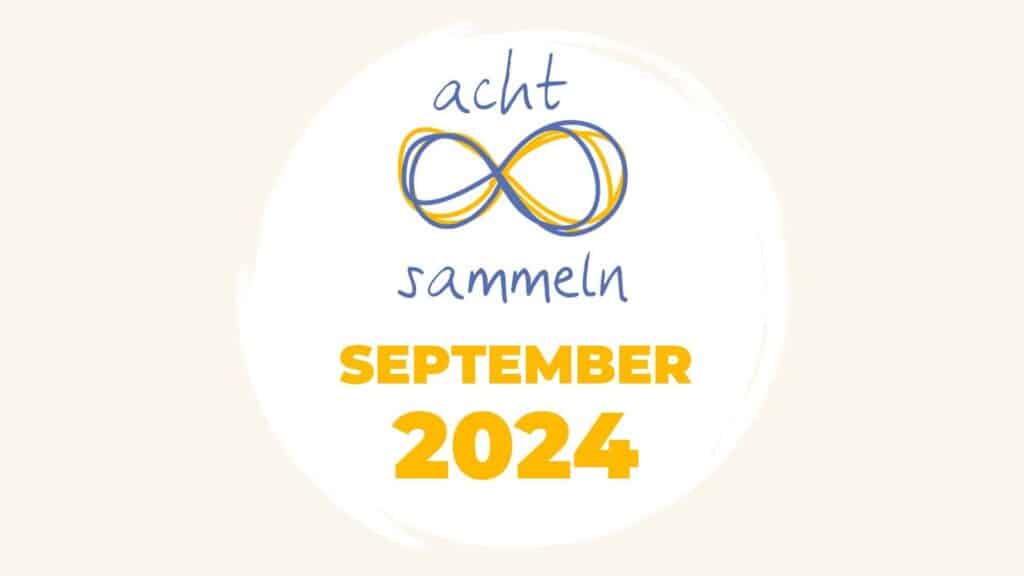 Titelgrafik 8sammeln September 2024