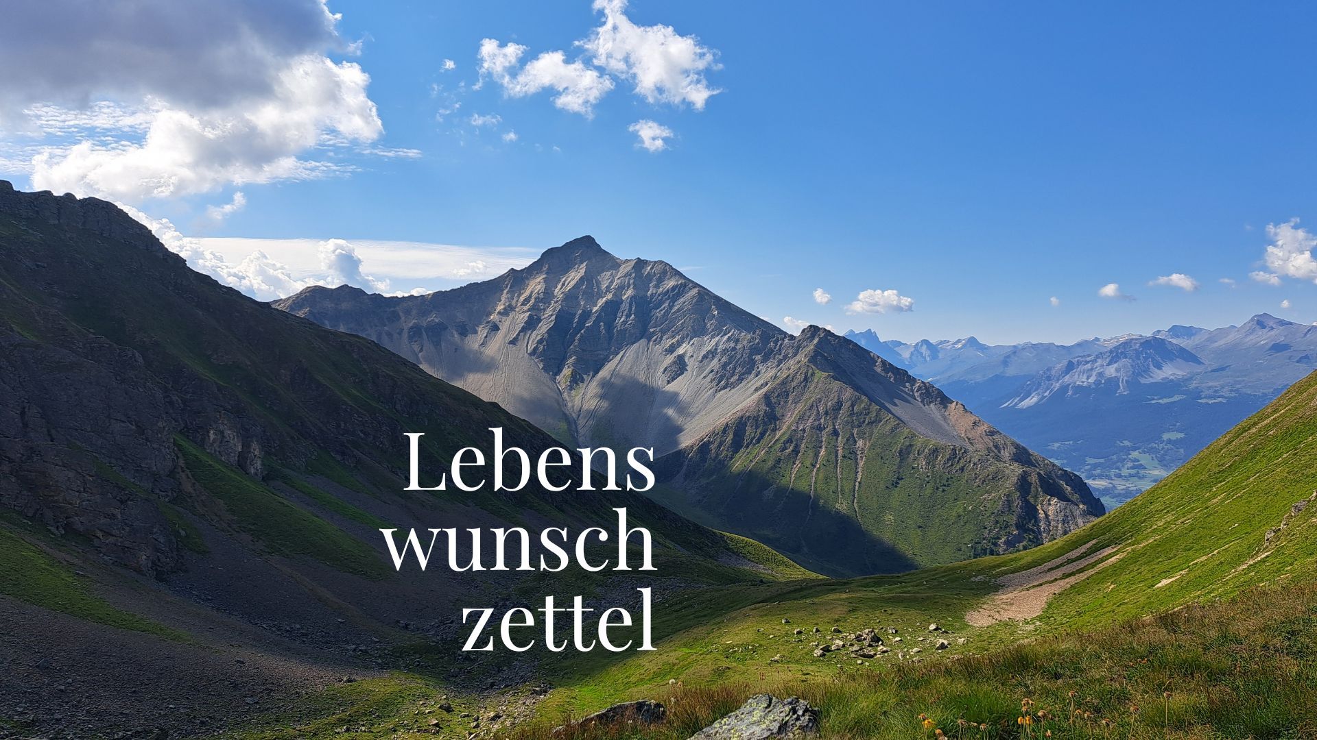 Lebenswunschzettel Juli bis September 2025: Hoch hinaus!