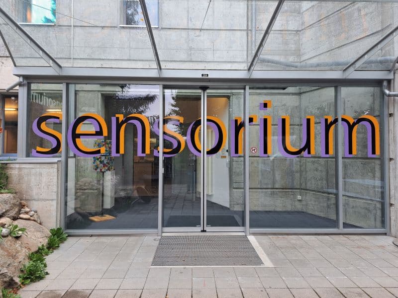 Eingangstüre Sensorium Rüttihubelbad