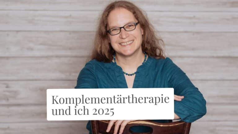 Porträt Susanne. Text: Komplementärtherapie und ich 2025