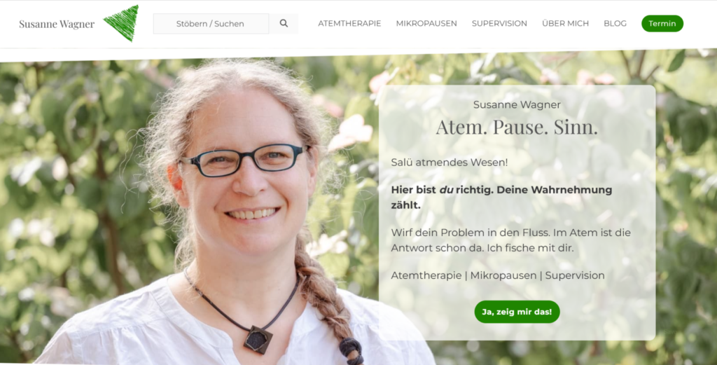 Atemtherapie | Mikropausen | Supervision &bull;