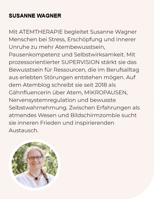 Atemtherapie bei Stress, Erschöpfung und innerer Unruhe &bull;